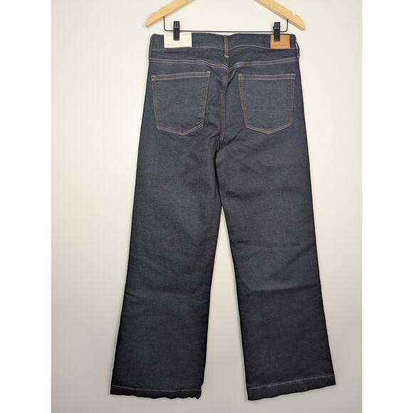 American Eagle Outfitters Indigo Flare Wide Leg Jeans - Picture 5 of 8